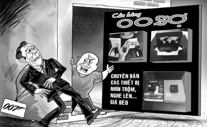 Giật mình với thiết bị nghe lén