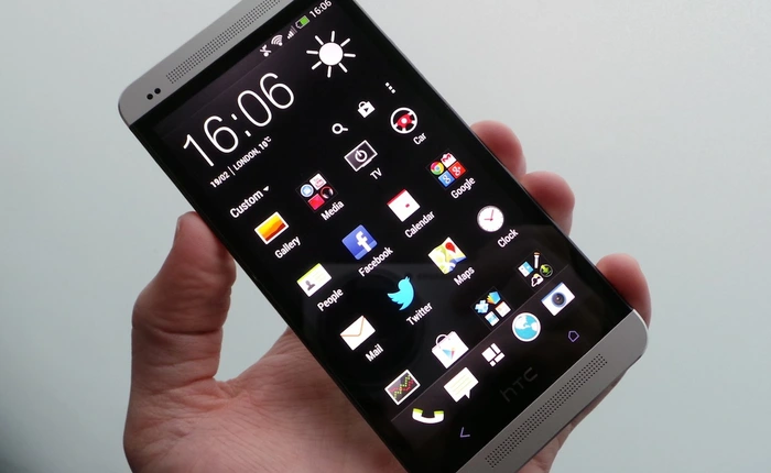 HTC M8 không còn 3 phím cảm ứng điện dung