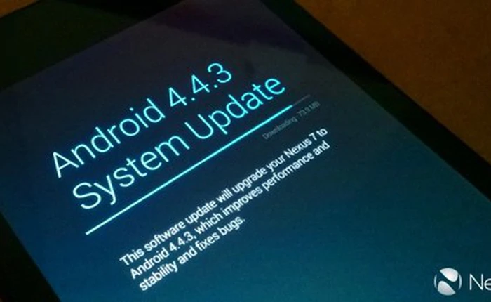 Người dùng phàn nàn thiết bị Nexus gặp lỗi khi nâng cấp Android 4.4.3