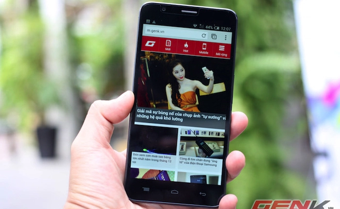 Cận cảnh Alcatel Onetouch Idol Flash chính hãng, giá gần 5 triệu đồng