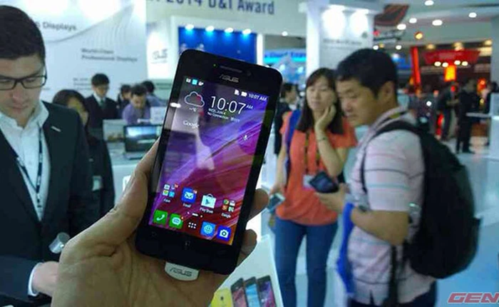 Zenfone 4 màn 4,5 inch và bản nâng cấp pin sẽ bán ra trong tháng 7