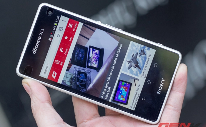 Cận cảnh phiên bản mini của Xperia Z1 tại Việt Nam: Nhỏ gọn và mạnh mẽ