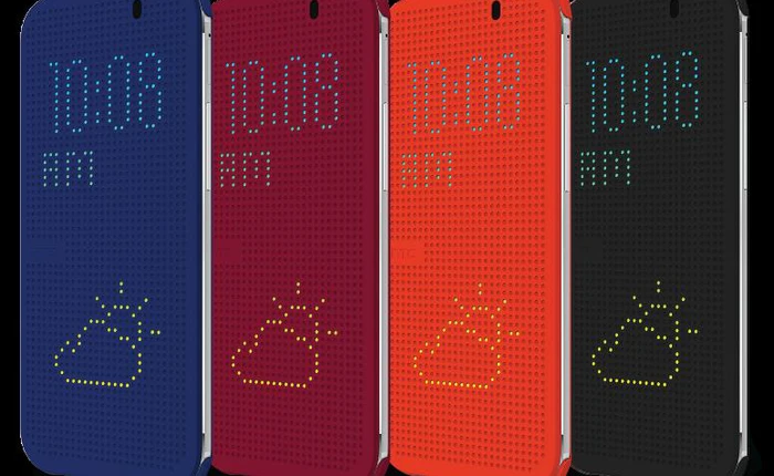 Sở hữu trọn bộ HTC One (M8) và ốp bảo vệ Dot View ấn tượng