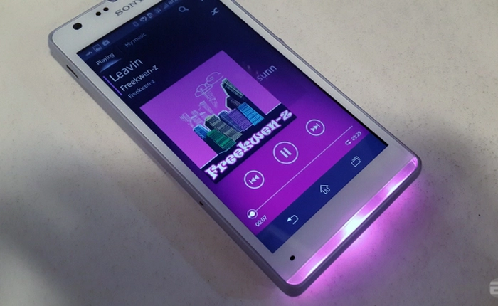 Thêm sắc màu cuộc sống với ý tưởng Xperia Z4 Compact tích hợp Illumination Bar