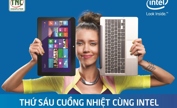 Mua USB chỉ với 6,000 đồng? Chỉ có tại “Thứ 6 cuồng nhiệt cùng Intel”!