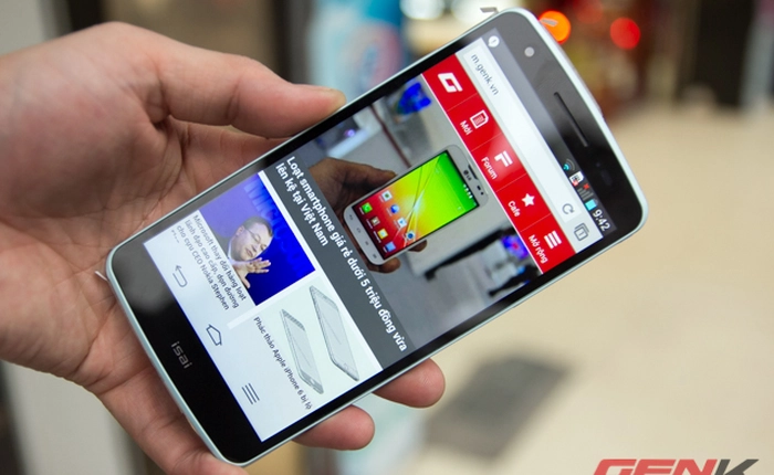 Cận cảnh LG G2 phiên bản Nhật tại Việt Nam: Chống nước IP57, dùng nanoSIM