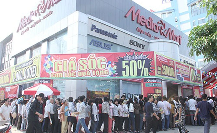 Đại gia điện máy miền Bắc đua nhau tiến về tỉnh lẻ