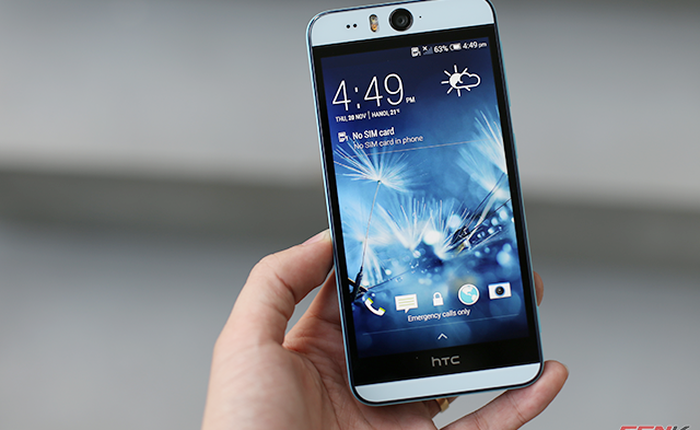 Trên tay HTC Desire Eye chính hãng: Smartphone dành cho tín đồ "tự sướng"