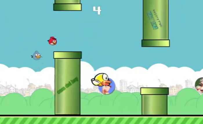 Giải trí cuối tuần với Flappy Bird phiên bản "chim không đòi quà"