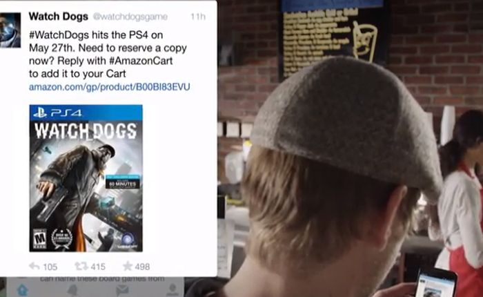 Amazon giới thiệu tính năng thêm sản phẩm vào giỏ thông qua Twitter