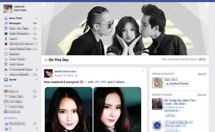 Cùng xem lại ngày này năm trước bạn đã làm gì trên Facebook