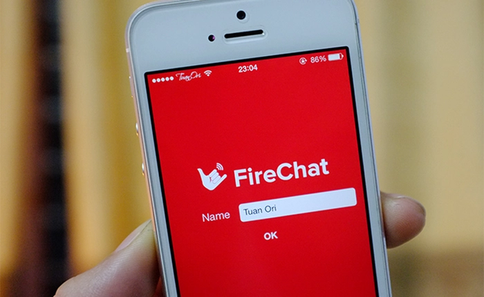 Dùng thử FireChat - Ứng dụng nhắn tin miễn phí không cần kết nối internet