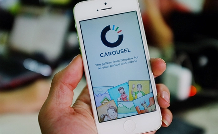 Dùng thử Carousel - Ứng dụng quản lý, chia sẻ ảnh của Dropbox