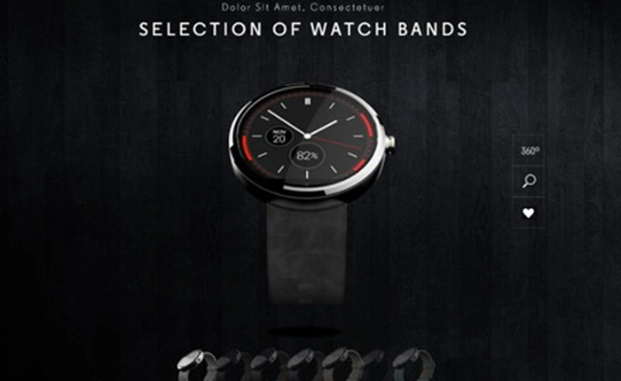 Smartwatch Moto 360 sẽ cho phép thay dây đeo, có nhiều tùy biến