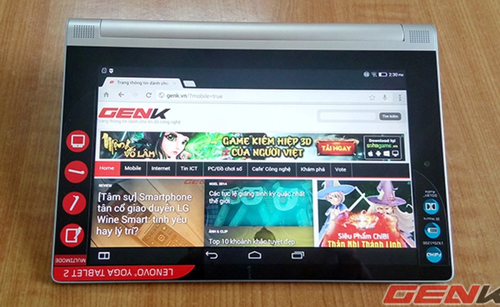 Đánh giá nhanh YOGA Tablet 2 - Cải tiến tốt nhưng thiếu đột phá