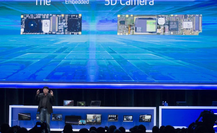 Intel tiết lộ camera RealSense 3D mới cho Smartphone: mỏng hơn, cấu tạo giống Kinect