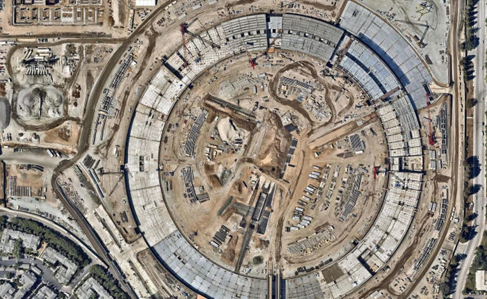 Chiêm ngưỡng diện mạo trụ sở mới của Apple chỉ trong 3 giây