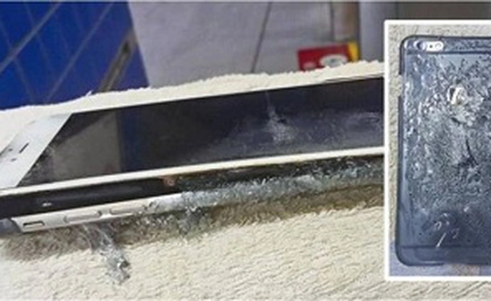 iPhone 6 Plus phát nổ khi đang sạc … bằng dây sạc iPad
