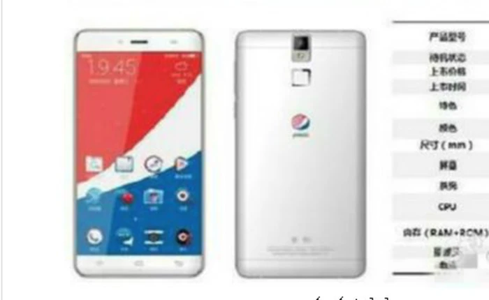 Hãng nước ngọt Pepsi sắp tung smartphone vào 20/10?