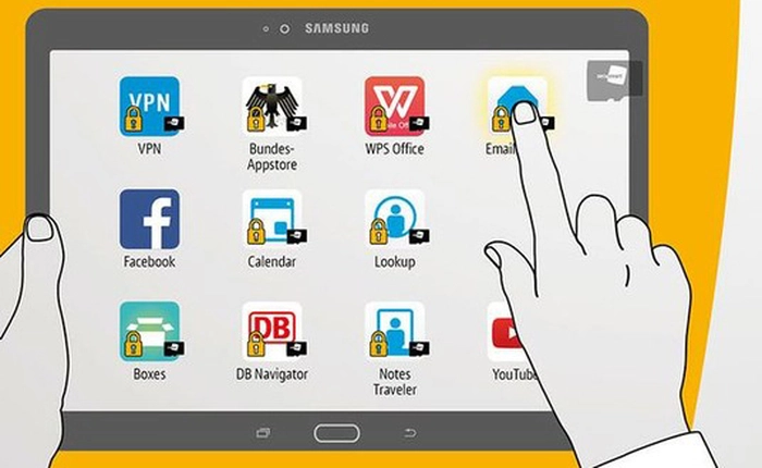 BlackBerry ra mắt SecuTABLET: máy tính bảng siêu bảo mật