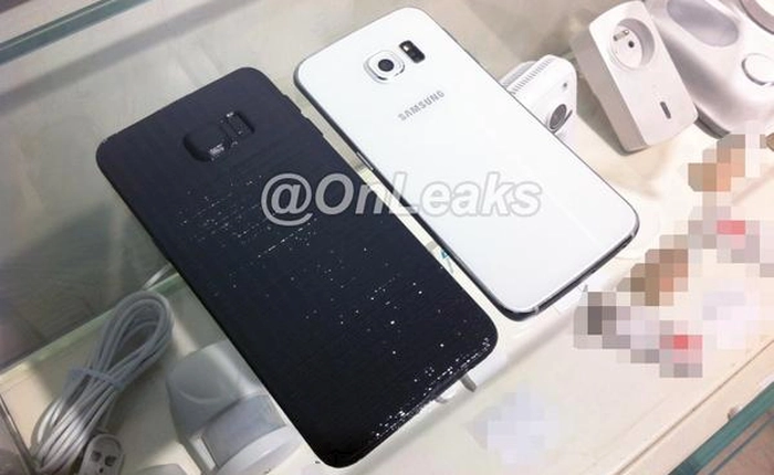 Lộ ảnh mô hình siêu phẩm Galaxy S6 edge Plus