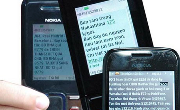Nửa đầu năm 2015, chặn gần 1 triệu thuê bao phát tán tin nhắn rác