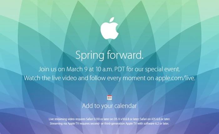 Chờ đợi gì ở sự kiện Spring Foward của Apple vào ngày 09/03