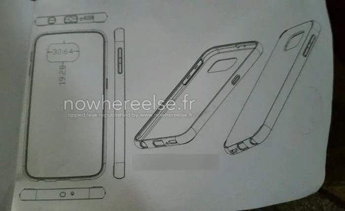 Xác nhận kích thước Galaxy S6: dài hơn và mỏng hơn, thay đổi vị trí loa ngoài