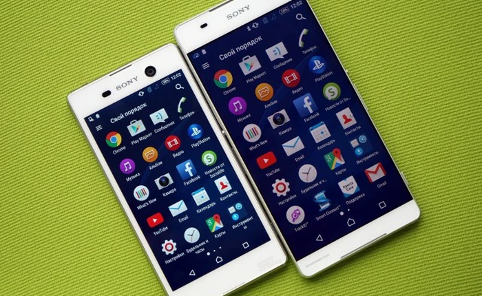 Sony trình làng bộ đôi Xperia C5 Ultra và M5 tầm trung, camera selfie khủng 13 MP