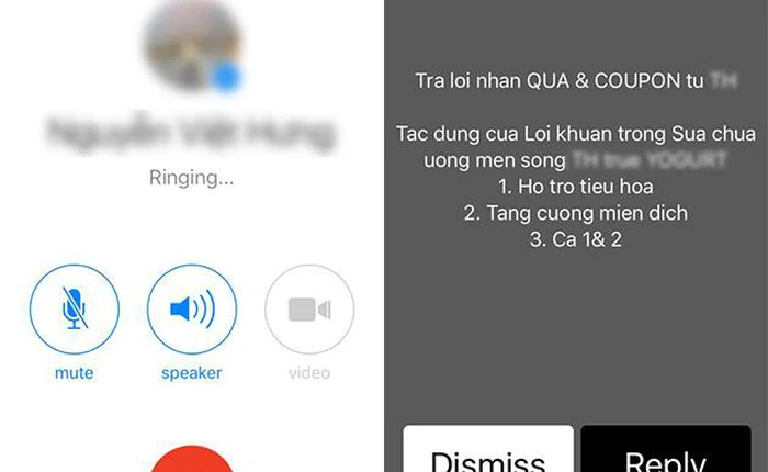 Quảng cáo bắt đầu xuất hiện khi gọi điện qua Facebook Messenger