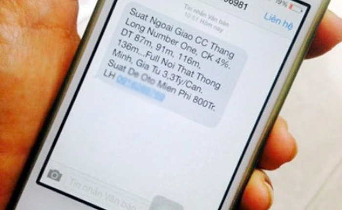 Dự kiến không cho phép nhắn quá 50 tin nhắn/ngày