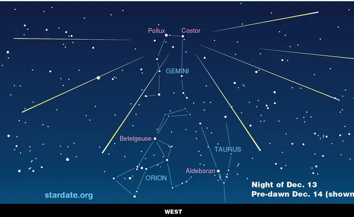 Chùm ảnh mưa sao băng Geminid 2015 trên toàn cầu