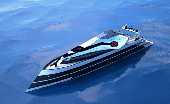 Ý tưởng siêu du thuyền có khả năng "biến hình" thành máy bay và trực thăng