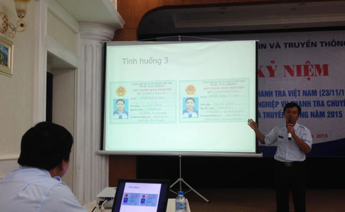 Cảnh báo phần mềm làm chứng minh thư giả để đăng ký thuê bao trả trước