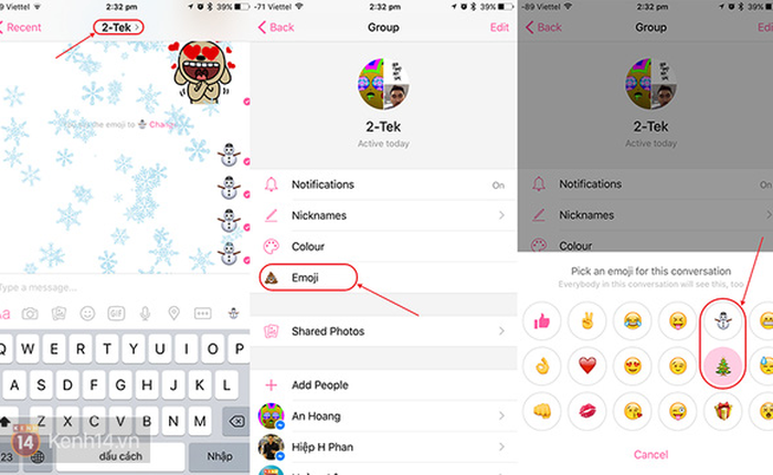 Tuyết đã rơi trên Facebook. Bạn thử chưa?