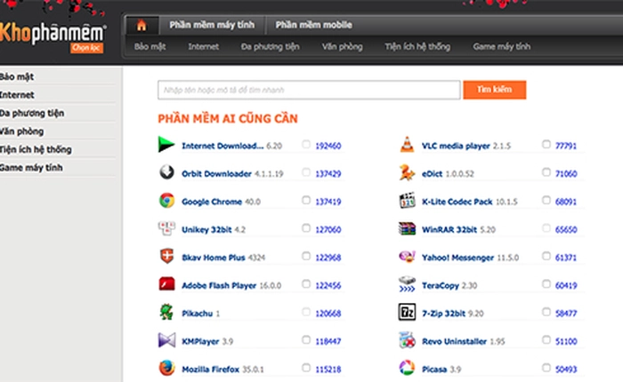 Nhiều dịch vụ trực tuyến mới của BKAV lặng lẽ xuất hiện