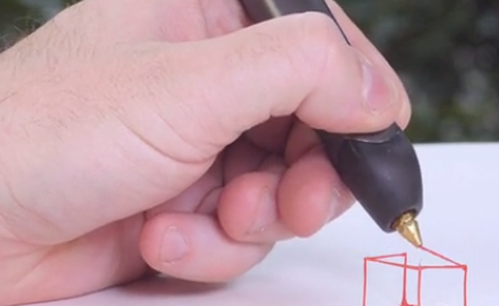 Bút in 3Doodler: "bút thần của Mã Lương", vẽ gì được nấy