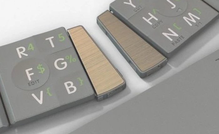 Cận cảnh TextBlade: Bàn phím "xếp hình" quá độc cho smartphone và tablet