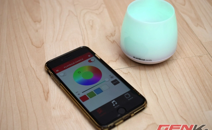 Đèn ngủ thông minh PLAYBULB candle - Biến phòng ngủ thành không gian đầy màu sắc