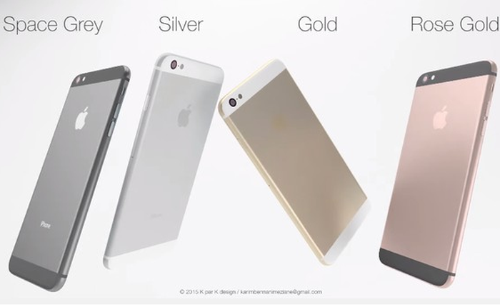 Những concept iPhone 6s khiến người dùng thích mê ngay từ cái nhìn đầu tiên