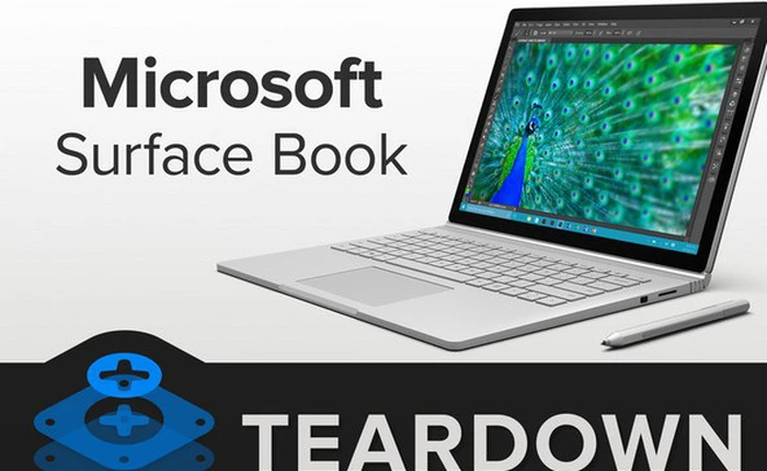 Mổ Surface Book, đánh giá khả năng sửa chữa: 1/10 điểm