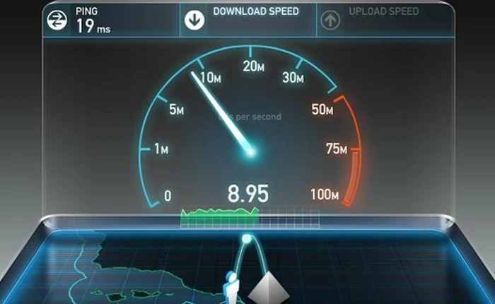 Tốc độ Internet tại Việt Nam xếp thứ 102 thế giới