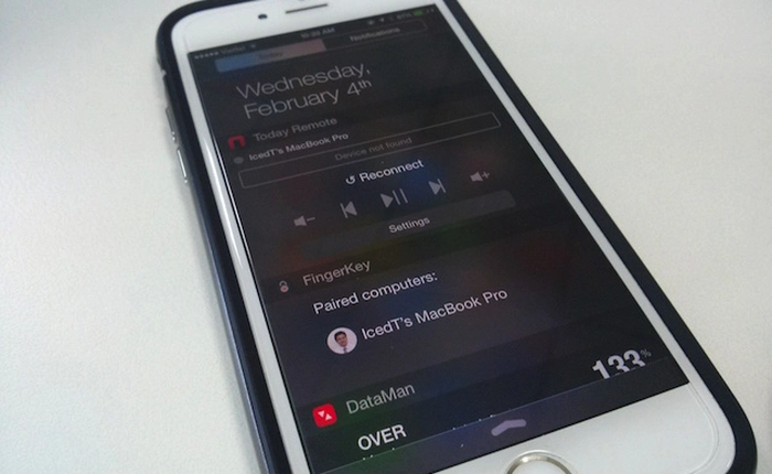 TodayRemote - dùng iPhone làm điều khiển từ xa cho máy Mac