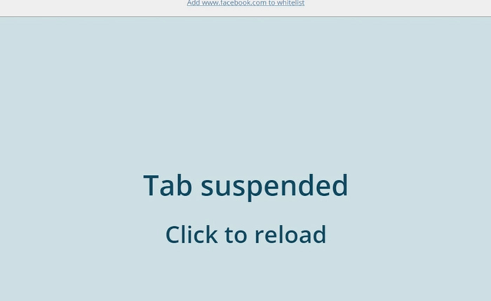 The Great Suspender - Khắc chế tính ngốn RAM của Chrome