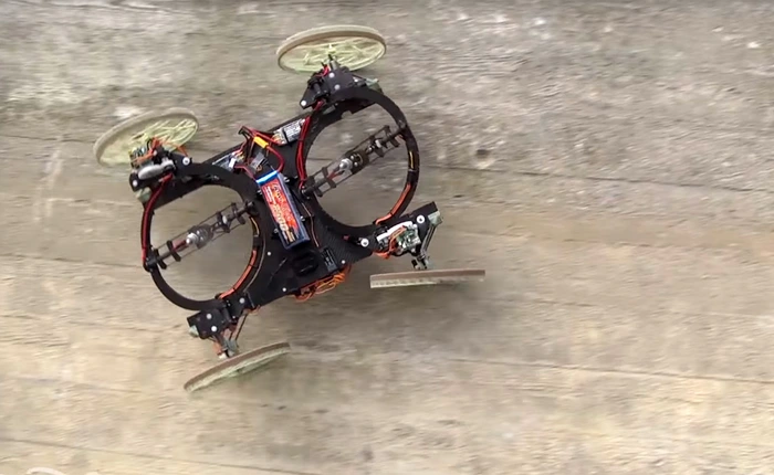 Disney làm robot leo tường nhanh hơn thạch sùng