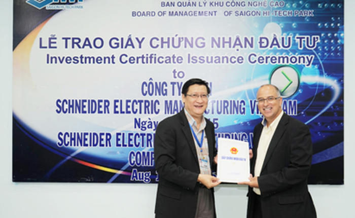 Schneider Electric xây dựng nhà máy tại khu Công nghệ cao TP.HCM