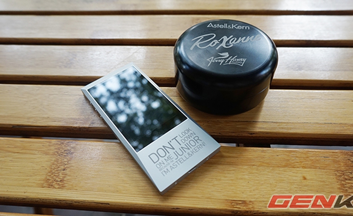 Cận cảnh Astell & Kern JR – Máy nghe nhạc cao cấp giá tầm trung