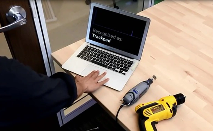 Công nghệ mới cho phép máy tính biết vật thể bạn chạm vào là cái gì