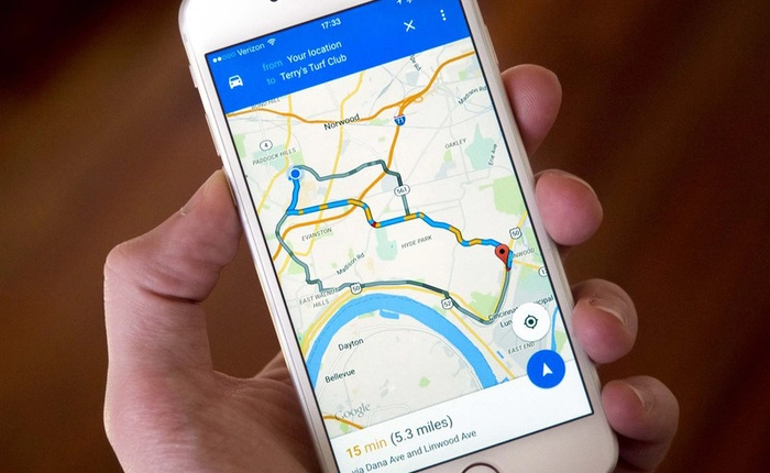 Đã có thể dùng Google Maps thoải mái mà không cần Internet