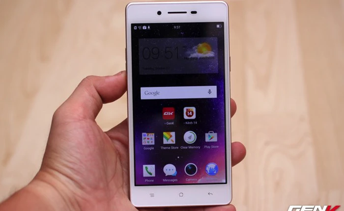Mở hộp Neo 7, smartphone tầm trung mới của Oppo, giá dưới 4 triệu